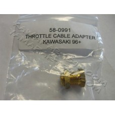 throttle cable adapter kawasaki 1996+ [58-0991]